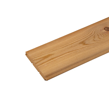 картинка Вагонка штиль лиственница 14*97(90)*1000мм сорт AB цельная (8шт/уп) от магазина Кубатура