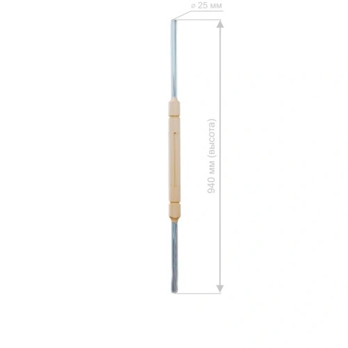 картинка Комбинированная балясина № 10 от магазина Кубатура