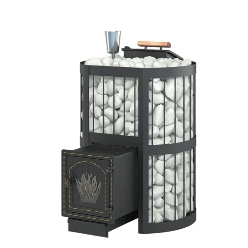 картинка Печь банная Везувий Ураган стандарт 16 (ДТ-4) Чугун от магазина Кубатура