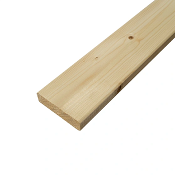 картинка Доска строганая камерной сушки 28*115*2000мм сорт AB ель/сосна (с фаской на углах) от магазина Кубатура