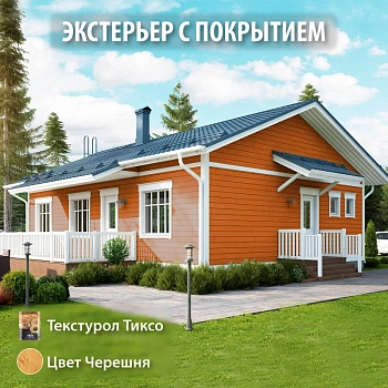 картинка Текстурол ТИКСО Черешня 10л  деревозащитное средство от магазина Кубатура
