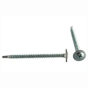 картинка Саморезы по металлу с пресс-шайбой 4.2*50мм оцинкованные от магазина Кубатура