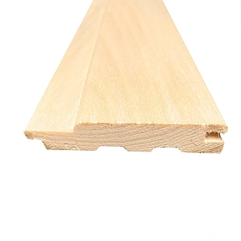 картинка Вагонка липа 15*96(88)*1000мм сорт Экстра (10шт/уп) от магазина Кубатура