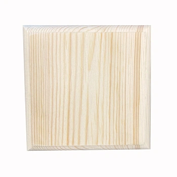 картинка Накладка на столб квадратная 100мм Сосна сорт Экстра сращенная от магазина Кубатура