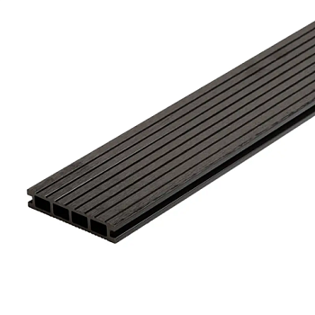 картинка ДПK доска террасная вельвет 24*143*3000мм графит комфорт от магазина Кубатура