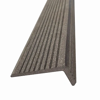 картинка ДПК уголок торцевой 35*70*3000мм шоколад от магазина Кубатура