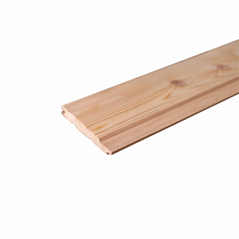 картинка Евровагонка лиственница 12,5*96(88)*1000мм сорт AB цельная (10шт/уп) от магазина Кубатура