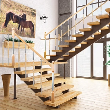 картинка Комбинированная балясина № 18 от магазина Кубатура