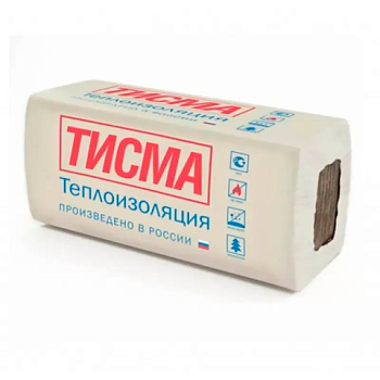 картинка Утеплитель Тисма Aquastatik 50*600*1300мм плита (16 плит/уп, Λ0.038, S12,48м²) от магазина Кубатура