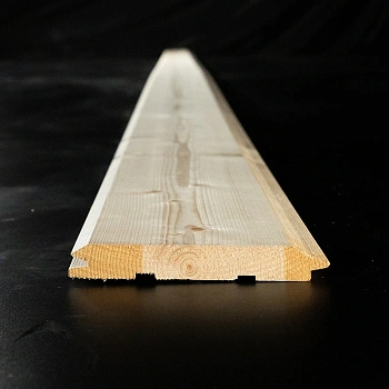 картинка Имитация бруса ель/сосна ПРОФЕССИОНАЛ 20*145(135)*2500мм сорт АВ от магазина Кубатура