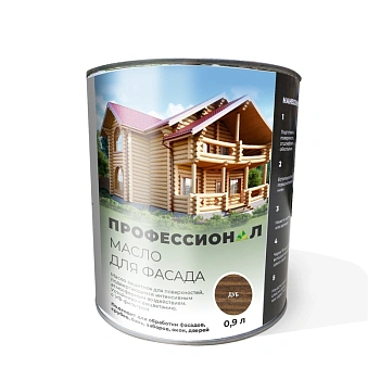 картинка Масло для Фасадов ПРОФЕССИОНАЛ Дуб (НК-74) 0,9л от магазина Кубатура