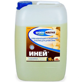картинка Отбеливающий состав для древесины Wood Master Иней готовый состав 10кг от магазина Кубатура