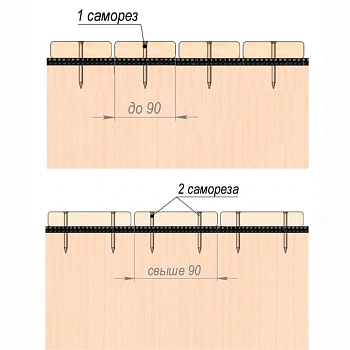 картинка Саморез Gwozdeck для террасной доски потай 5*60мм Тorx25 нерж.сталь от магазина Кубатура