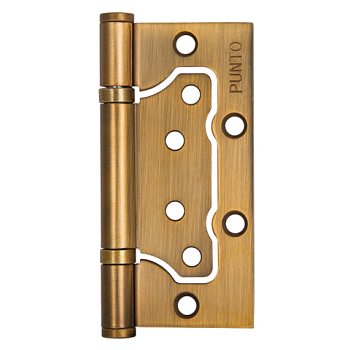 картинка Петля накладная Punto 200-2B 100*2.5мм кофе от магазина Кубатура