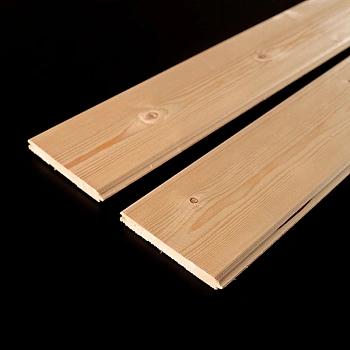 картинка Вагонка штиль ель/сосна 12,5*115(110)*1500мм сорт АВ Киров (8шт/уп) от магазина Кубатура