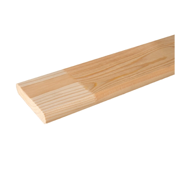 картинка Доска декоративная 18*90*3000мм сосна сорт Экстра сращенная (с фаской R5 на углах) от магазина Кубатура