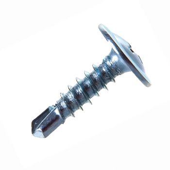 картинка Саморезы по металлу с пресс-шайбой 4.2*16мм оцинкованные от магазина Кубатура