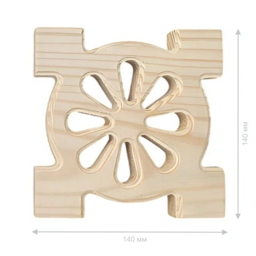 картинка Розетка соединительная для наличника №2 круглая от магазина Кубатура