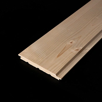 картинка Имитация бруса ИжПрофиль Ель 17*172(152)*1000мм сорт АВ увеличенный шип 20мм от магазина Кубатура