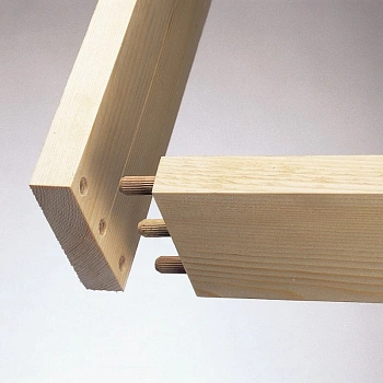 картинка Шкант мебельный ПРОФЕССИОНАЛ 8*40мм бук (40шт/уп) от магазина Кубатура