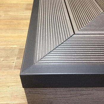 картинка ДПК уголок торцевой 35*70*3000мм венге от магазина Кубатура