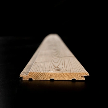 картинка Имитация бруса Карельский профиль 17*146(131)*6000мм Вологда сорт АВ ель (4шт/уп) от магазина Кубатура