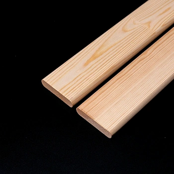 картинка Доска декоративная 18*78*1800мм сосна сорт Экстра сращенная (с фаской R5 на углах) от магазина Кубатура