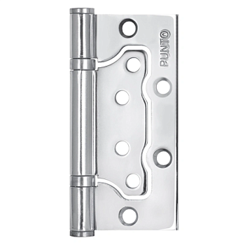 картинка Петля накладная Punto 200-2B 100*2.5мм хром от магазина Кубатура