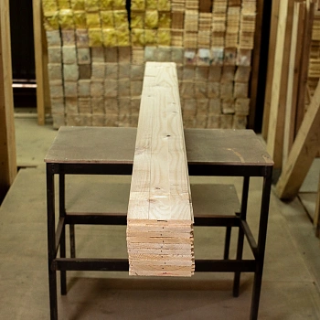 картинка Имитация бруса ель/сосна 12,5*142(135)*1000мм сорт С Киров от магазина Кубатура