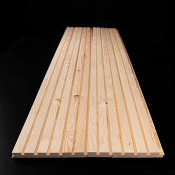 картинка Реечная вагонка 21*98(90)*3000мм сорт АВ сосна Киров (6шт/уп) от магазина Кубатура