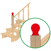 Накладки для столбов и балясин