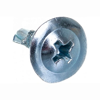 картинка Саморезы по металлу с пресс-шайбой 4.2*13мм оцинкованные от магазина Кубатура