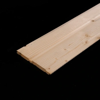 картинка Евровагонка ель/сосна 12,5*76(70)*2000мм сорт C Киров (10шт/уп) от магазина Кубатура