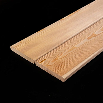 картинка Планкен прямой 20*140*2000мм сорт А лиственница (7шт/уп) от магазина Кубатура