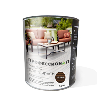 картинка Масло для Террас ПРОФЕССИОНАЛ Черешня (НК-71) 0,9л от магазина Кубатура