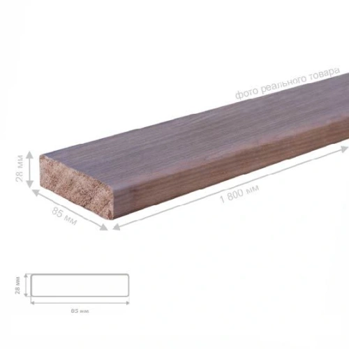 картинка Полок 28*85*1800мм сорт A термоосина от магазина Кубатура
