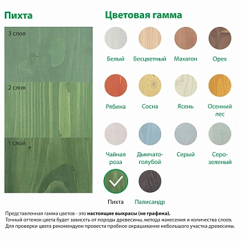картинка Текстурол ЛАНДШАФТ Пихта 0.9л полукроющая пропитка-антисептик для древесины от магазина Кубатура