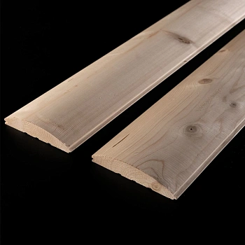 картинка Блок-хаус ель/сосна 36*192(185)*6000мм сорт АВ Архангельск от магазина Кубатура