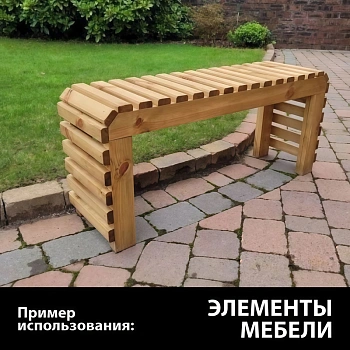картинка Брусок строганый камерной сушки 20*30*2500мм сорт АВ ель/сосна от магазина Кубатура
