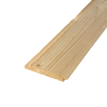 картинка Скандинавская фасадная доска профиль UYW 21*145(130)*6000мм 100% Ель сорт АВ Архангельск от магазина Кубатура