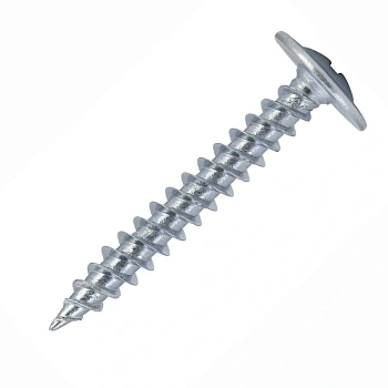 картинка Саморезы по дереву с пресс-шайбой 4.2*25мм оцинкованные от магазина Кубатура