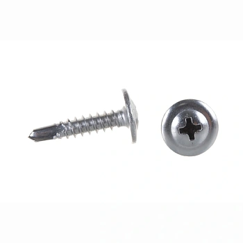 картинка Саморезы по металлу с пресс-шайбой 4.2*19мм оцинкованные от магазина Кубатура