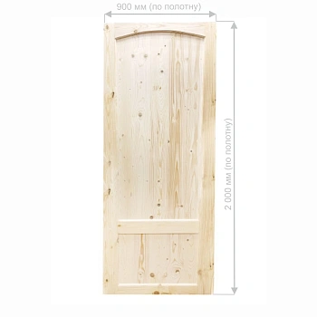 картинка Дверь межкомнатная глухая Классика 2000*900мм от магазина Кубатура