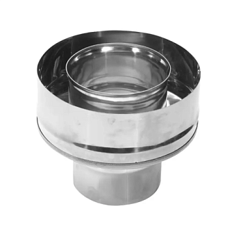 картинка Переход моно/сэндвич D150/210 нерж.сталь 430-0.8/0.5мм от магазина Кубатура