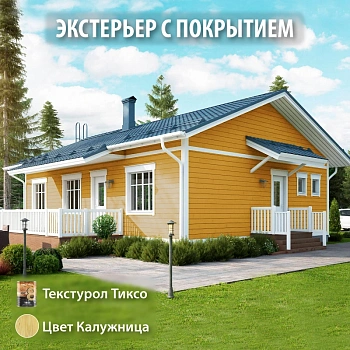 картинка Текстурол ТИКСО Калужница 1л деревозащитное средство от магазина Кубатура