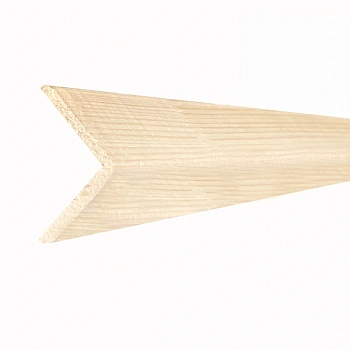 картинка Угол наружный лиственница 40*40*3000мм сорт АВ от магазина Кубатура