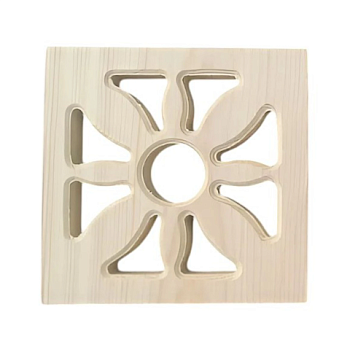 картинка Розетка соединительная для наличника №1 квадратная от магазина Кубатура