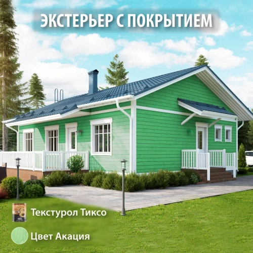 картинка Текстурол ТИКСО Акация 1л деревозащитное средство от магазина Кубатура