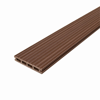 картинка ДПK доска террасная вельвет 24*143*3000мм шоколад комфорт от магазина Кубатура