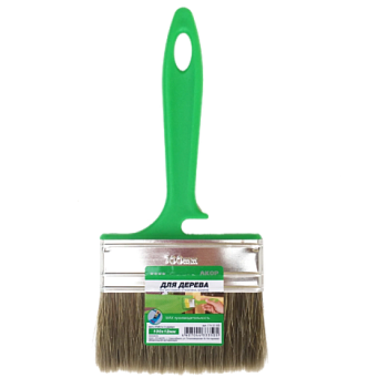картинка Кисть по дереву плоская 100*12мм от магазина Кубатура
